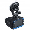 Car DVR Driving Recorder Mobile 2In 1 Detector Dual voice Broadcast Early Warning Instrument