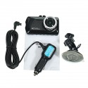 HD 1080P Dash Cam 3 Inch LCD Car Video Recorder DVR Dual Lens Camera 120 Degree Wide Angle Lens