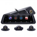 K910 10 Inch FHD 1080P Octa Core 4G SIM 4 Channel ADAS Android Car DVR GPS WiFi Camera