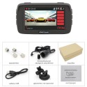 L2 Ambarella A7 Car DVR Camera GPS 3 in 1 LDWS Video Recorder Russian Language