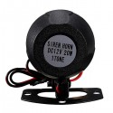 12V Car Van RV Truck Auto Bike Alarm Horn Security Safe 20W Black