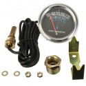 12V DC Electrical Mechanical Water Temperature Gauge Black Replacement