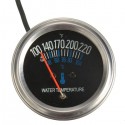 12V DC Electrical Mechanical Water Temperature Gauge Black Replacement