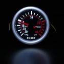 2 Inch 52mm Universal LED Car Turbo Boost Pressure Gauge 30 Psi Meter Smoked Dials