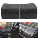 2pcs Black Modification ABS Cowl Cover For Jeep Wrangler JK 07-16