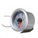 2inch 52mm Silver Dial 12V Vacuum Gauge Pointer Meter