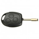 3 Button 433MHZ Remote Entry Key Fob for Ford Mondeo Fiesta Focus