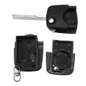 3 Buttons Remote Key Fob Case Shell With Uncut Blade For Audi A2 A3 A4 A6 A8 TT