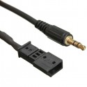 3.5mm Car AUX Audio Input Cable Adapter For BMW