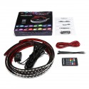 4x-RGB-LED-Under-Car-Tube-Strip-Underglow-body-Neon-Lights-Kit-Wireless-Control