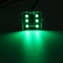 8Pcs RGB 48 LEDs Rock Car Decoration Lights Truck Bed Under Body Light Kit+IR Remote Control