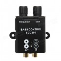 Car Amplifier Bass Controller RCA Gain Level Volume Knob Booster