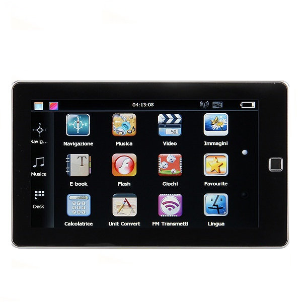 Car Auto GPS Navigation 7 Inch TFT LCD Touch Screen MediaTekMT3351