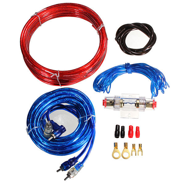 Car Complete Amplifier Wiring Kit Gauge for Speakers Subwoofers