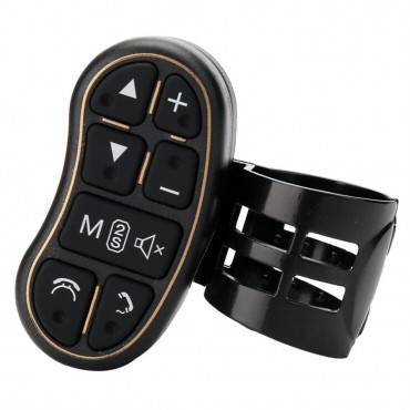 Car Wireless Handsfree bluetooth Steering Wheel Remote Control 8 Button DVD Player with Audio Volume