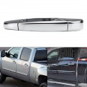 Chrome Exterior Car Door Handle For Chevrolet GMC For Cadillac 2007-2014 Rear Left