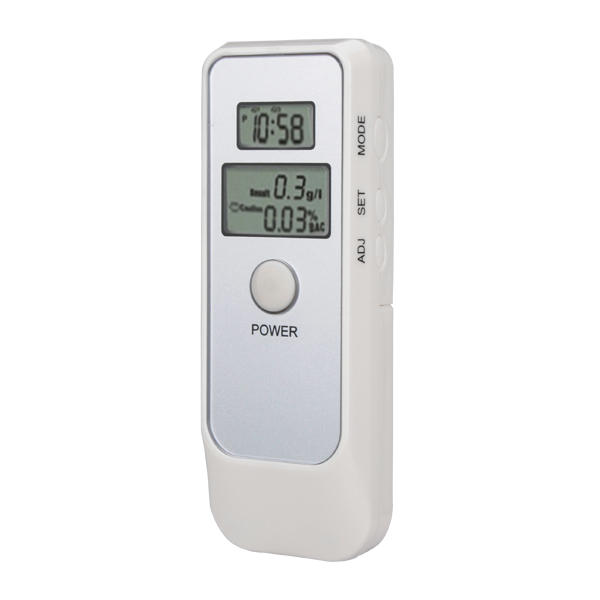 Digital Alcohol Breath Tester Breathalyzer + LCD Clock