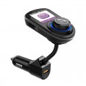 Dual USB 5V Output Car Bluetooth V.5.0 MP3 Player Support U-Disk / TF - Card