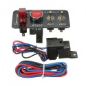 Ignition Switch Panel LED Toggle Engine Start Push Button Racing 12V