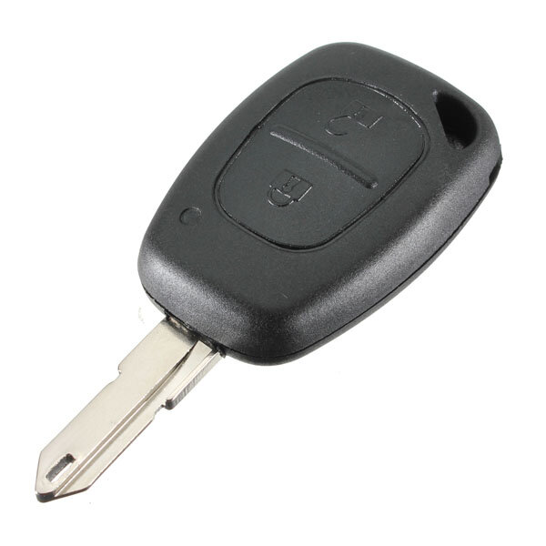 Remote key fob plip shell case 2 button for renautl trafic