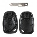 Remote key fob plip shell case 2 button for renautl trafic