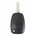 Remote key fob plip shell case 2 button for renautl trafic