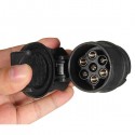 Trailer Truck Towing Bar Socket Electric Adaptor Plug Waterproof