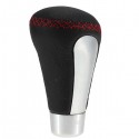 Universal 9cm Black Leather Car Gear Shift Knob