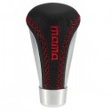 Universal 9cm Black Leather Car Gear Shift Knob