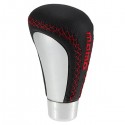 Universal 9cm Black Leather Car Gear Shift Knob