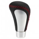 Universal 9cm Black Leather Car Gear Shift Knob