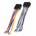 Universal Wire Harness Adapter Connector Cable Radio Wiring Connector Plug for Car Stereo System