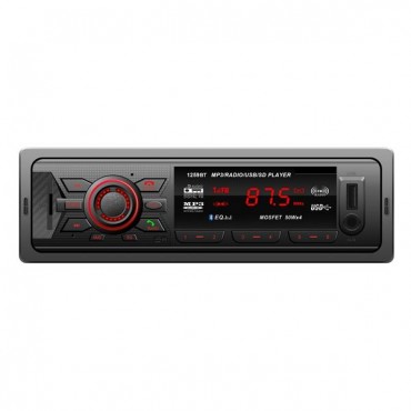 YT-C1259BT Car FM Radio Stereo Bletooth MP3 Player USB MMC SD AUX BT Fixed Panel