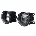 Front Bumper Fog Light Lamp with H11 Bulb Pair For Mitsubishi Outlander Sport ASX RVR Eclipse ASX