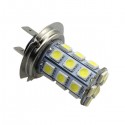 H7 5050 27SMD Car White LED Fog Light Daytime Running Light Bulb