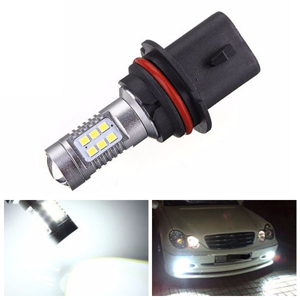 HID White 9007 HB5 2835SMD Headlight Low Beam Headlamp Samsung LED Bulb