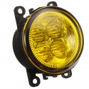 Pair Car Fog Lights Lamp with LED Bulb 12W Yellow for Ford/Honda/Acura/Nissan/Suzuki