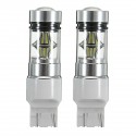 Pair LED Car Fog Lights Lamp Bulb H7 H11 9006 7443 3157 1156/BA15S 1157/BAY15D 100W 1000LM