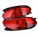 Pair LED Car Rear Bumper Reflector Fog Lights Tail Brake Lamps for Lexus RX350 RX330 RX300 2003-2008