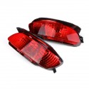 Pair LED Car Rear Bumper Reflector Fog Lights Tail Brake Lamps for Lexus RX350 RX330 RX300 2003-2008