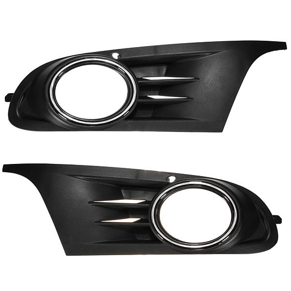 ABS Front Fog Light Grille Cover for VW GOLF JETTA MK6 S SE SEL TDI