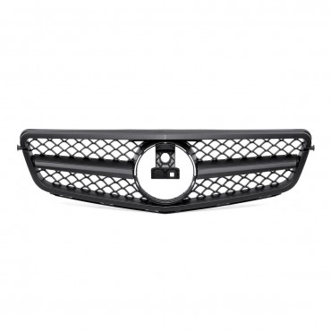 C63 AMG Style Front Upper Grille Grill For Mercedes Benz C Class W204 C180 C200 C300 C350 2008-2014