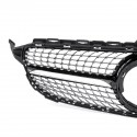 Car Front Diamond Style Grille Mesh For Mercedes New C Class W205 C200 C300 C250 2019