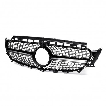 Diamond Style Front Grille Grill For 2016-2018 Mercedes Benz W213 E200 E300 E400 E43 AMG