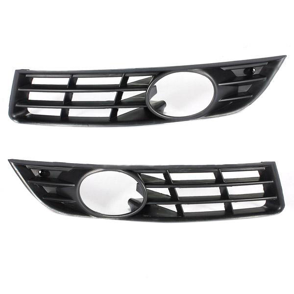 Front Pair Left Right Side Bumper Lower Grille for 06-10 VW