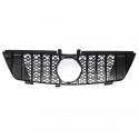 Glossy Black GTR Style Front Grill Grille For Mercedes-Benz ML Class W164 ML320 ML350 ML550 2005-2008