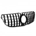 Glossy Black GTR Style Front Grill Grille For Mercedes-Benz V-Class W447 V250 V260 2015-2018