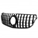 Glossy Black GTR Style Front Grill Grille For Mercedes-Benz V-Class W447 V250 V260 2015-2018