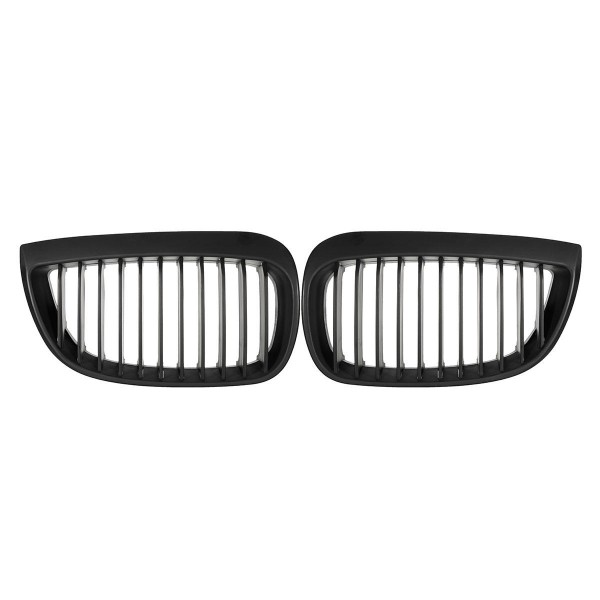 Left And Right Front Sport Kidney Grill Grille For BMW E87/E81 1 Series 2004-2007