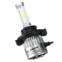 9007 H13 72W 8000LM 6500K Car COB LED Headlight Kit Hi/Lo Bulbs